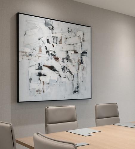 Artelier artwork located in Numis, London in their office