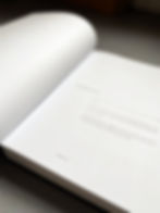 close up of artelier's coffee table book featuring artist wall artists, this is the introduction pag