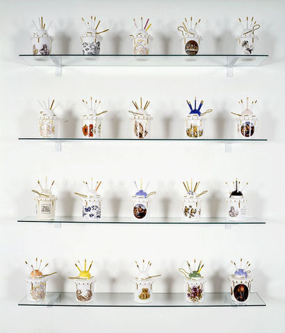 series of ceramics made by conrad atkinson