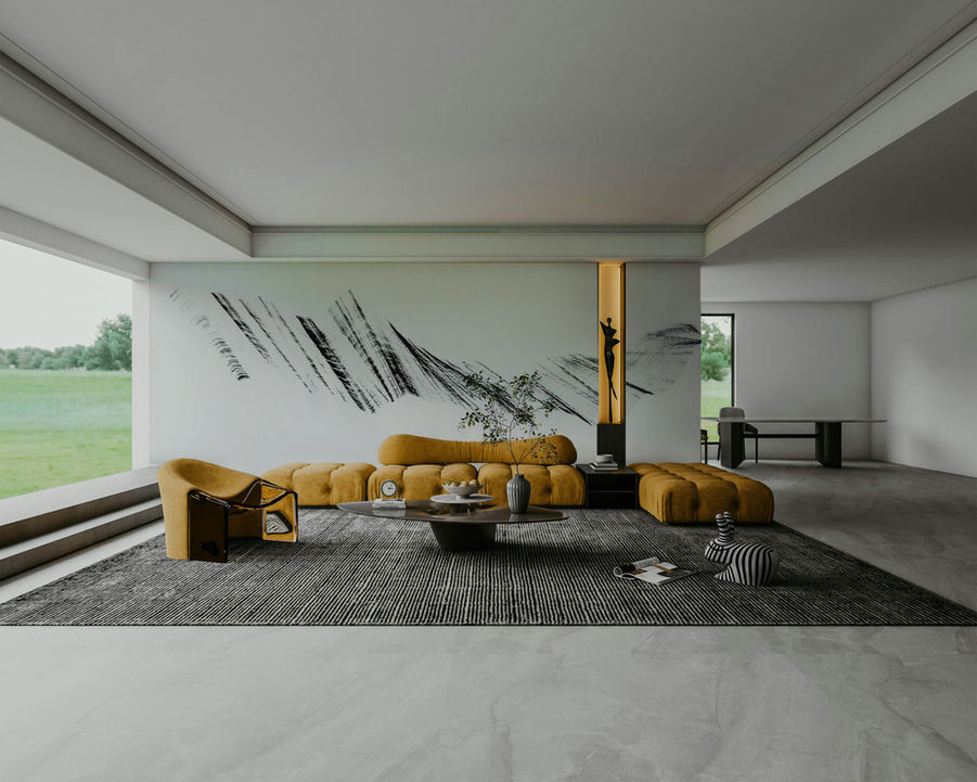 Large feature artist wall commissioned by artelier by the artist ferran gisbert
