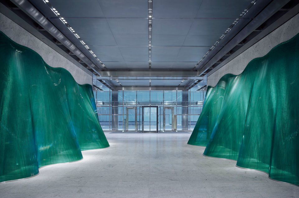 Large feature artist wall commissioned by artelier by the artist danny lane