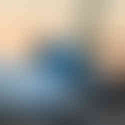 Exterior of private jet with a backdrop of the sunset. Inspired by the artistry of Van Gogh, the exterior of this incredibly unique Dassault Falcon 7X is taken from his timeless masterpiece, 'The Starry Night' © Designed by Winch Design and completed at Dassault Falcon