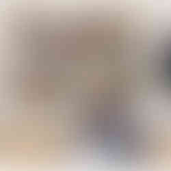 Artist Kristy Kun in her studio preparing some sculpted felt for a personalised, commissioned artwork