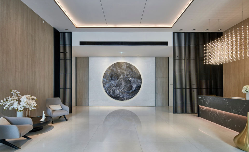 Large feature artist wall commissioned by artelier by the artist clementine brandibas