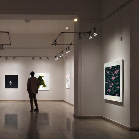 in situ of conrad atkinson's exhibition managed by artelier