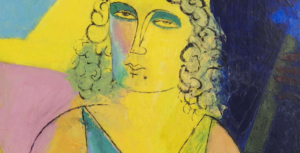 © Oil on Canvas commissioned for Raffles Al Areen Palace, Bahrain