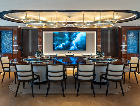Interior design image of LUSINE HEESEN YACHTs Photo by DC featuring artworks curated by artelier