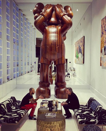 artwork collected in the private art collection of Swizz Beatz & Alicia Keys