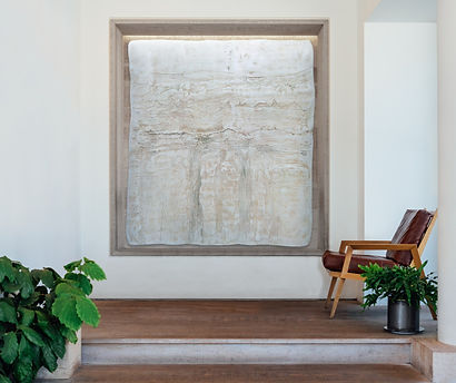 a custom peter hayes installated in a private residential collectors home by artelier art consultancy