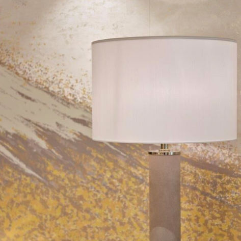 In detail photographs of Mount Fuji Mural for M/Y Neninka (ex. Aurora Borealis, 67m), Amels. Curated, commissioned & consulted by Artelier Art Consultancy © Winch Design