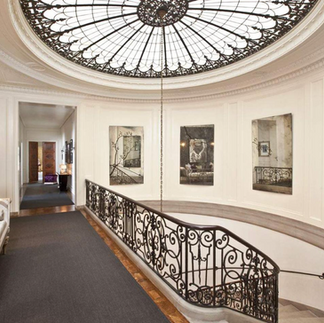 Verre Églomisé Mirror Art by mj atelier