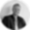 Black and white portrait of David Knowles, Founder and Creative Director of Artelier Art Advisory
