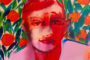 Omar Mahfoudi 'Orange dream' 2024