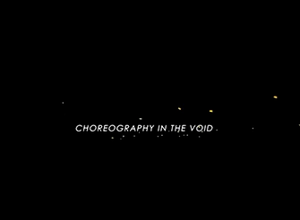 shot of film choreography in the void by artist federico acciardi for noor riyadh 2024