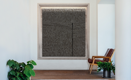 Wycliffe Stutchbury wooden panel large scale square artwork 